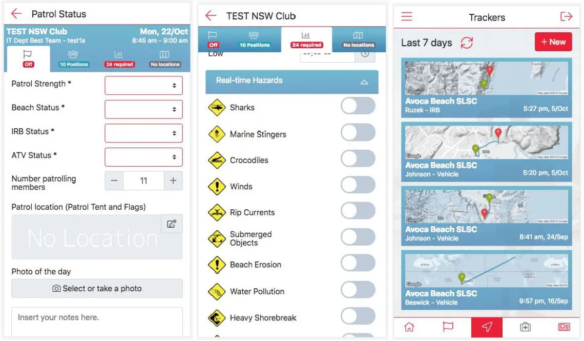 SLSA Operations App